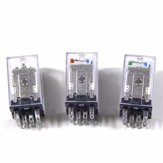 Alta calidad Mini electromagnético My4 14 pines 5A 250VAC DC28V voltaje relé de propósito General Hh54p