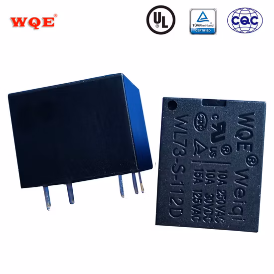 Relé de potencia electromagnético PCB de uso general de 5 pines 30A/40A T90 DC12V 220VAC para electrodomésticos/coches/control industrial/WiFi