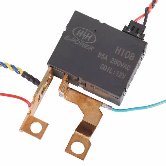 Personalización del relé de potencia electromagnética Fabricante del relé de enganche magnético Relé de retención 80A